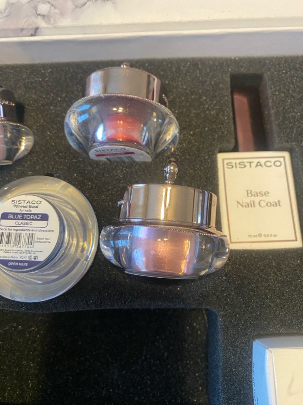 SISTACO Women’s Mineral Bond Nail Kit – Pink/White - Picture 7 of 10
